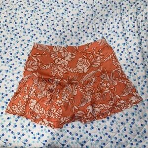 Forever 21 Floral Mini Skirt